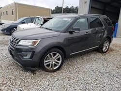 Salvage cars for sale from Copart Ellenwood, GA: 2017 Ford Explorer XLT