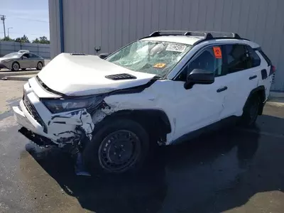 Salvage cars for sale from Copart Antelope, CA: 2021 Toyota Rav4 LE