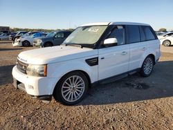 Salvage cars for sale at Kansas City, KS auction: 2012 Land Rover Range Rover Sport HSE