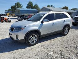 Vehiculos salvage en venta de Copart Prairie Grove, AR: 2015 KIA Sorento LX