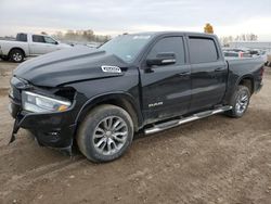 Salvage cars for sale from Copart Davison, MI: 2021 Dodge 1500 Laramie