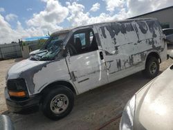 Salvage trucks for sale at Arcadia, FL auction: 2004 GMC Savana G2500