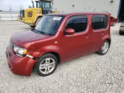 Salvage cars for sale from Copart Milwaukee, WI: 2012 Nissan Cube Base