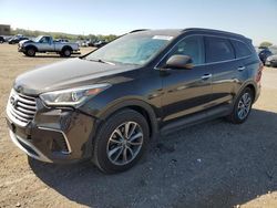 Salvage cars for sale at Kansas City, KS auction: 2017 Hyundai Santa FE SE