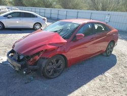 Salvage cars for sale at Las Vegas, NV auction: 2021 Hyundai Elantra SEL