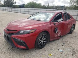 Salvage cars for sale from Copart San Antonio, TX: 2023 Toyota Camry SE Night Shade