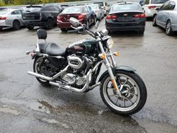 Salvage motorcycles for sale at Fort Wayne, IN auction: 2015 Harley-Davidson XL1200 T