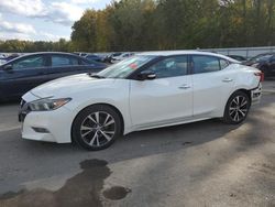 Nissan Maxima salvage cars for sale: 2016 Nissan Maxima 3.5S