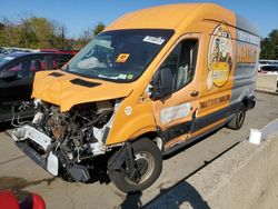 Salvage trucks for sale at Marlboro, NY auction: 2018 Ford Transit T-250