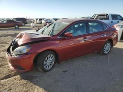 Salvage cars for sale from Copart Amarillo, TX: 2019 Nissan Sentra S