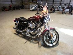 Salvage motorcycles for sale at Candia, NH auction: 2014 Harley-Davidson XL883 Superlow