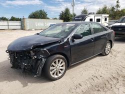 Salvage cars for sale from Copart Midway, FL: 2012 Toyota Camry Hybrid