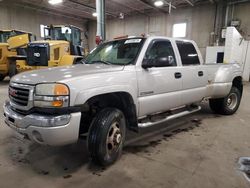 Salvage trucks for sale at Ham Lake, MN auction: 2004 GMC New Sierra K3500