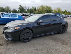 Salvage cars for sale from Copart Portland, OR: 2020 Toyota Camry SE