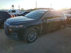 Jeep salvage cars for sale: 2019 Jeep Cherokee Latitude Plus