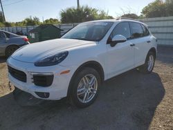 Vehiculos salvage en venta de Copart Miami, FL: 2018 Porsche Cayenne S