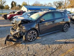 Salvage cars for sale from Copart Wichita, KS: 2017 Toyota Corolla IM