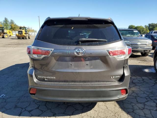 2015 Toyota Highlander LE