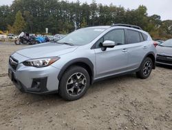 Salvage cars for sale at North Billerica, MA auction: 2018 Subaru Crosstrek Premium