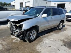 Toyota salvage cars for sale: 2002 Toyota Highlander Limited