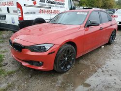 Salvage cars for sale at Davison, MI auction: 2014 BMW 320 I