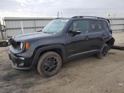 Salvage cars for sale from Copart Bakersfield, CA: 2019 Jeep Renegade Latitude