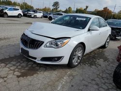 Buick Regal salvage cars for sale: 2016 Buick Regal Premium