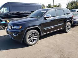 Salvage cars for sale at Denver, CO auction: 2019 Jeep Grand Cherokee Limited