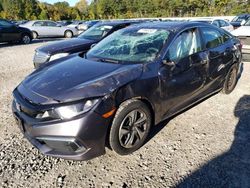 Honda salvage cars for sale: 2020 Honda Civic LX