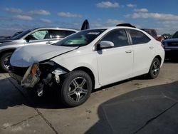 Salvage cars for sale at Grand Prairie, TX auction: 2014 Toyota Corolla L