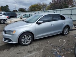 Salvage cars for sale at Moraine, OH auction: 2015 Volkswagen Jetta SE