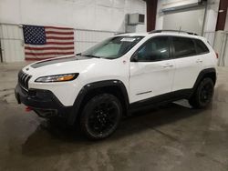 Salvage cars for sale from Copart Avon, MN: 2016 Jeep Cherokee Trailhawk