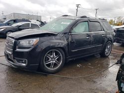 Salvage cars for sale from Copart Chicago Heights, IL: 2015 GMC Acadia Denali