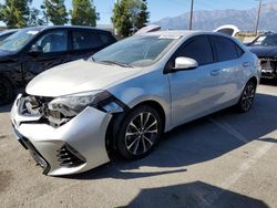 Salvage cars for sale at Rancho Cucamonga, CA auction: 2017 Toyota Corolla L