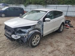 Vehiculos salvage en venta de Copart Knightdale, NC: 2018 Ford Escape SE