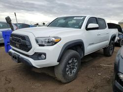 Salvage cars for sale from Copart Brighton, CO: 2022 Toyota Tacoma Double Cab