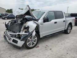 Ford f-150 salvage cars for sale: 2018 Ford F150 Supercrew