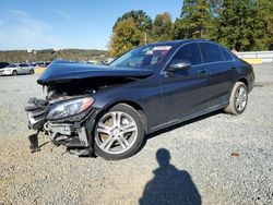 Vehiculos salvage en venta de Copart Concord, NC: 2016 Mercedes-Benz C 300 4matic