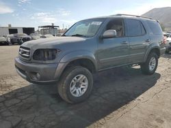 Salvage cars for sale at Colton, CA auction: 2004 Toyota Sequoia Limited