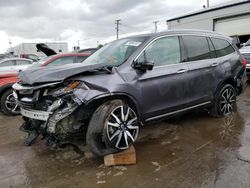 Honda Pilot Touring salvage cars for sale: 2019 Honda Pilot Touring