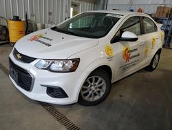 Salvage cars for sale at auction: 2017 Chevrolet Sonic LT