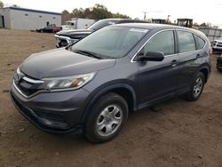 Salvage cars for sale at Brookhaven, NY auction: 2016 Honda CR-V LX