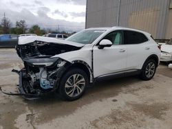 Salvage cars for sale at Lawrenceburg, KY auction: 2021 Buick Envision Essence