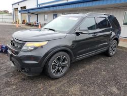 Salvage cars for sale at Mcfarland, WI auction: 2015 Ford Explorer Sport