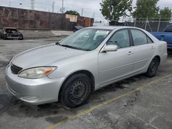 Salvage cars for sale from Copart Wilmington, CA: 2002 Toyota Camry LE