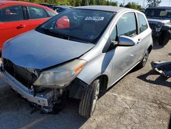 Toyota Yaris salvage cars for sale: 2012 Toyota Yaris