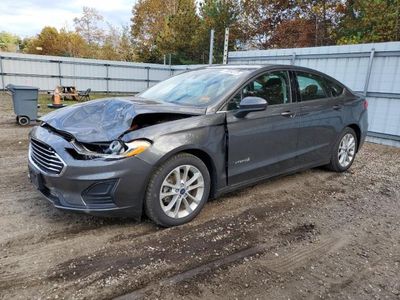 Salvage cars for sale from Copart Lyman, ME: 2019 Ford Fusion SE