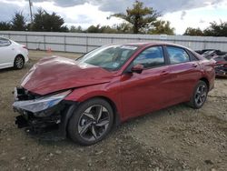 Hyundai salvage cars for sale: 2023 Hyundai Elantra SEL