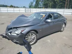 Infiniti Vehiculos salvage en venta: 2018 Infiniti Q50 Luxe