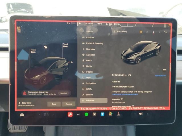 2023 Tesla Model 3